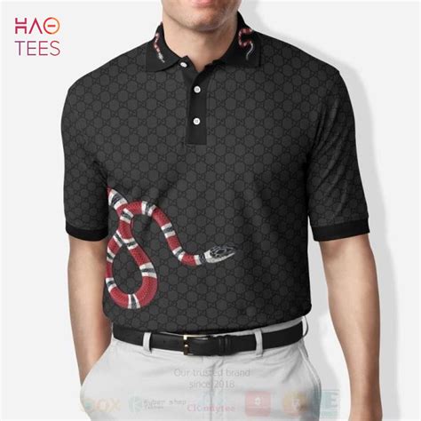 gucci snake t shirt white|gucci polo shirt snake.